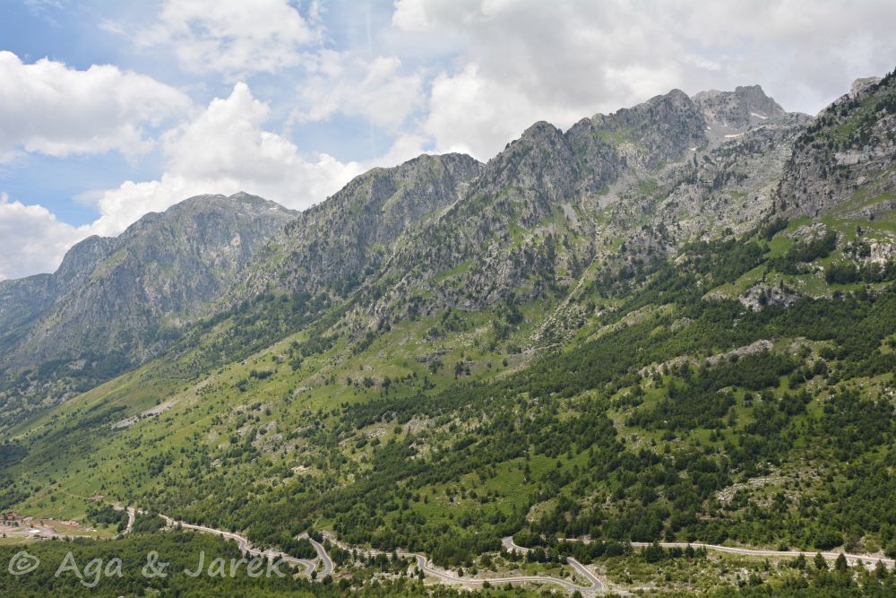 góry albanii